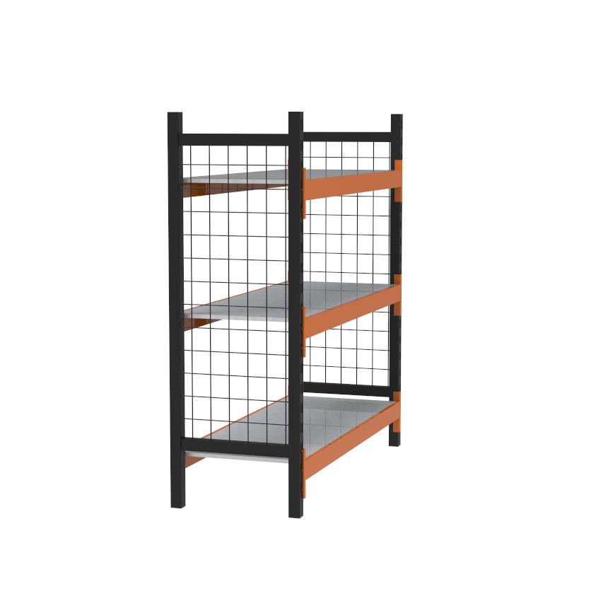 3 Katlı Dekoratif Midi Rack - Ekonomik Depo,Arşiv, Kiler Rafı