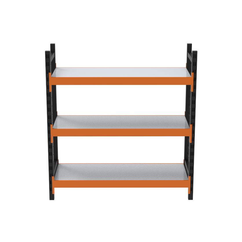 3 Katlı Tel Kafesli Dekoratif Midi Rack - Ekonomik Depo,Arşiv, Kiler Rafı