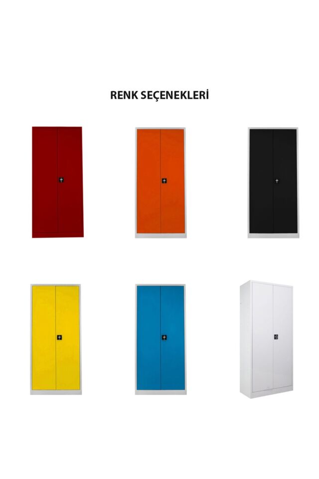 Ofis 198 Lik Çok Amaçlı Dosya Dolabı Gri Original