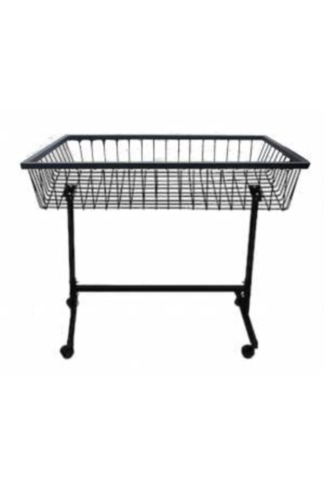 60x110 Cm Tekerlekli Havuz Sepet - Market, Mağaza, Teşhir, Vitrin, Promosyon Havuz Sepeti