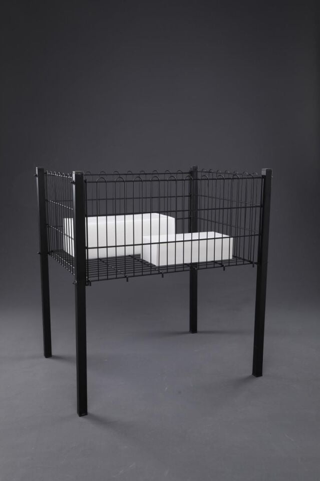 40x60 Cm Profil Ayaklı Havuz Sepet - Market, Mağaza, Teşhir, Vitrin, Promosyon Havuz Sepeti