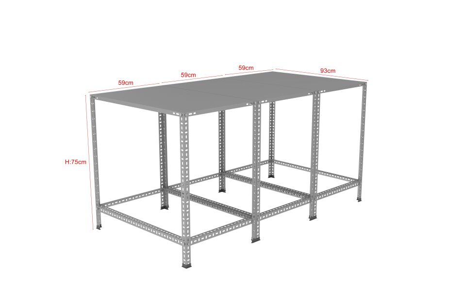 PAKETLEME MASASI - ATÖLYE, DEPO, HOBİ ÇALIŞMA MASASI