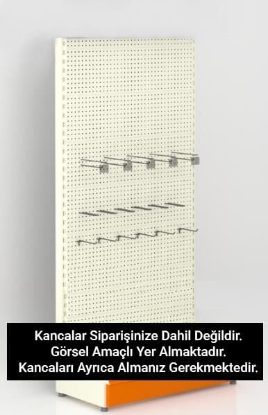 Hırdavat Ünitesi Duvar Rafı - Delikli Pano Rafı