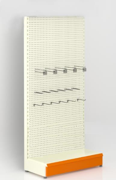 Hırdavat Ünitesi Duvar Rafı - Delikli Pano Rafı