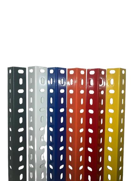 Renkli Çelik Raf Profil 100 cm  - Siyah - 1.50 mm