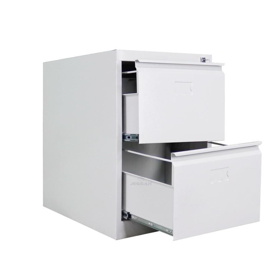 Ofis 2'li Gri Klasör Dolabı