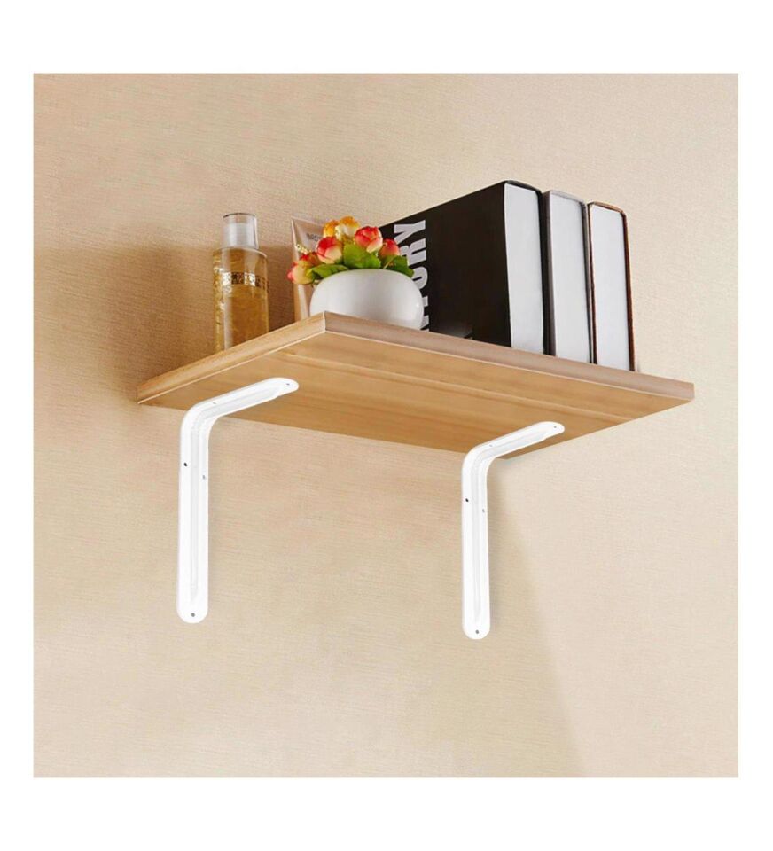 4 Adet Raf Altı Ayağı L Konsol Tüm Boyutlar - Raf Altı Kol