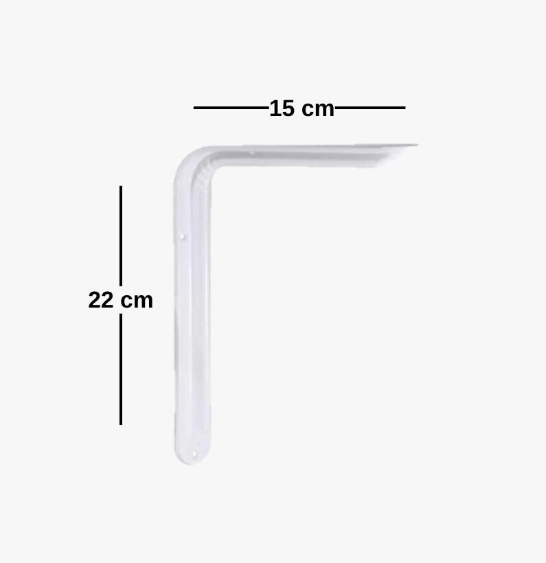 4 Adet Raf Altı Ayağı L Konsol Tüm Boyutlar - Raf Altı Kol