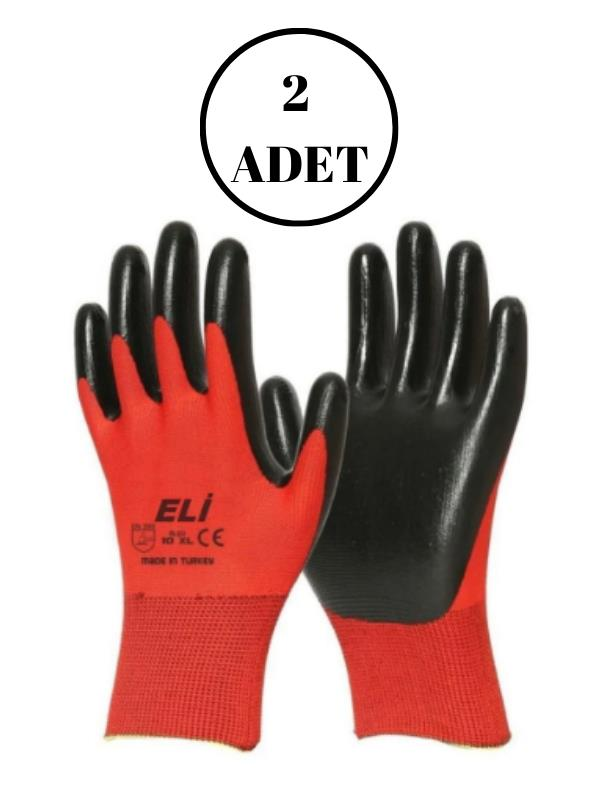 2 Adet 9 Numara İş Eldiven