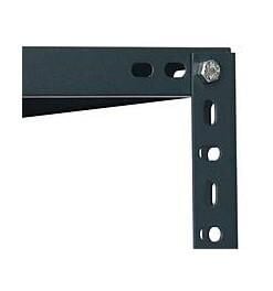 5 Katlı Siyah Çelik Raf - Depo, Arşiv, Kiler, Dosya, Market Rafı