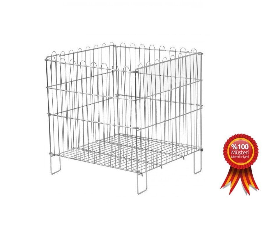 Katlanır Havuz Sepet - Krom ve Galvaniz Kaplı Havuz Sepet