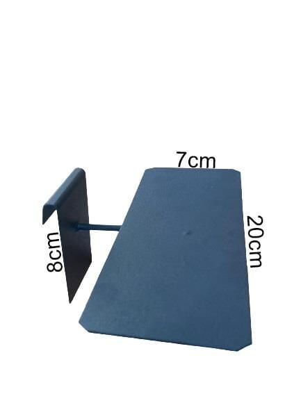 Tel Panoya Geçen Metal Ayakkabı Standı - Ayakkabı Askı Kancası, Ayakkabı Askı Aparatı