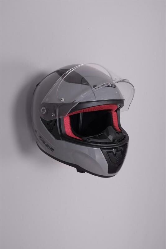 Duvara Monte Siyah Motosiklet Kask Tutucu