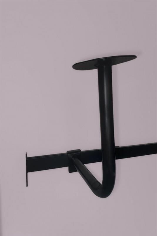 10x30 Profile Geçen Motosiklet Kask Tutucu