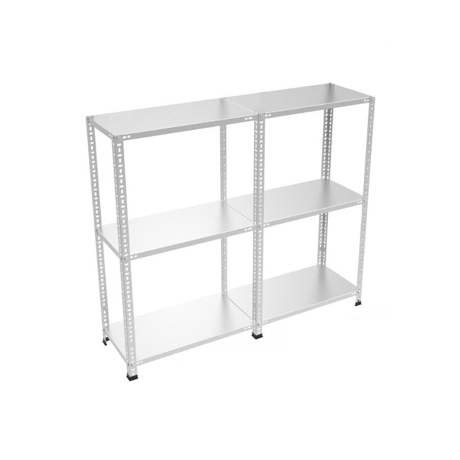 3 Katlı Duble Paslanmaz Krom Raf - Inox Soğuk Oda Rafı, Buzhane Rafı