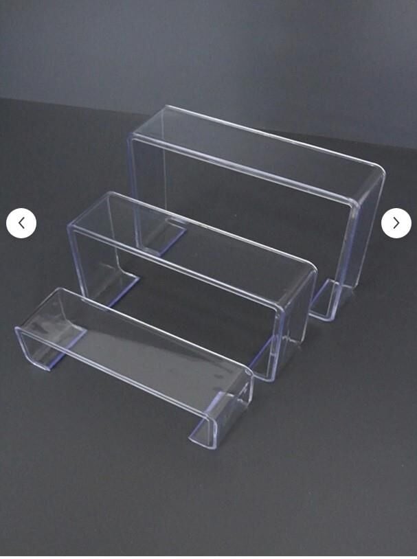 3'lü Set Merdiven Stand - Kozmetik Ürün Düzenleyici, Ayakkabı Ve Hobi-Figür Sunum-Sergi Standı