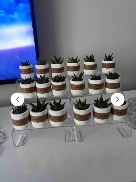 3'lü Set Merdiven Stand - Kozmetik Ürün Düzenleyici, Ayakkabı Ve Hobi-Figür Sunum-Sergi Standı