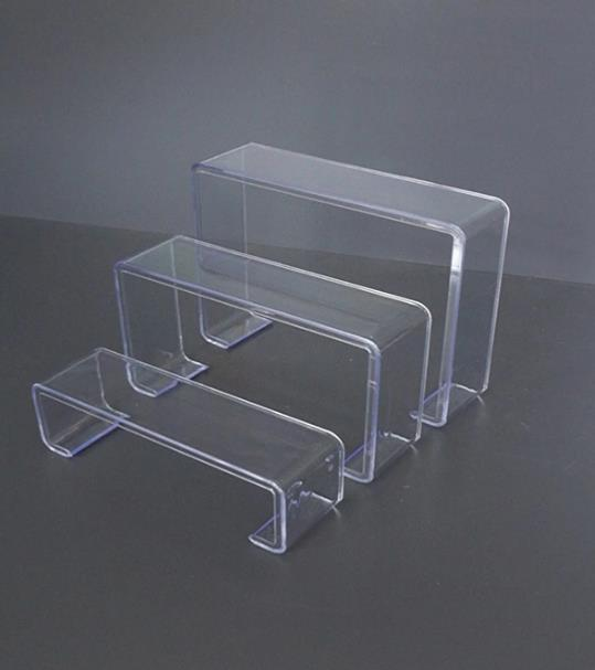 3'lü SET Merdiven Stand - Kozmetik Ürün Düzenleyici, Ayakkabı Ve Hobi-Figür Teşhir Standı