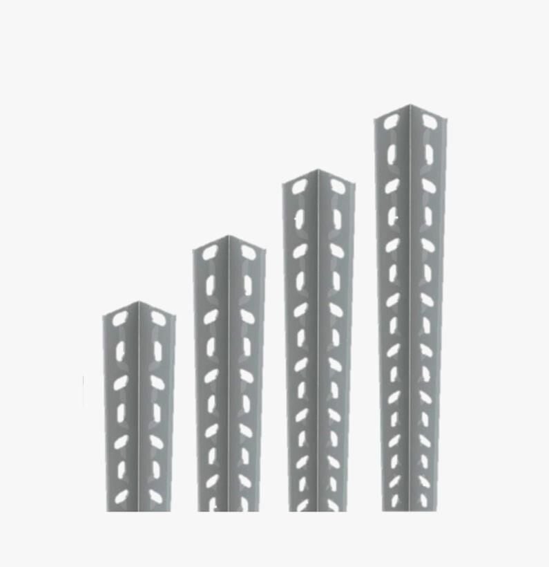 8 Adet 150 Cm Galvaniz Çelik Raf Profil - 2,00 Mm