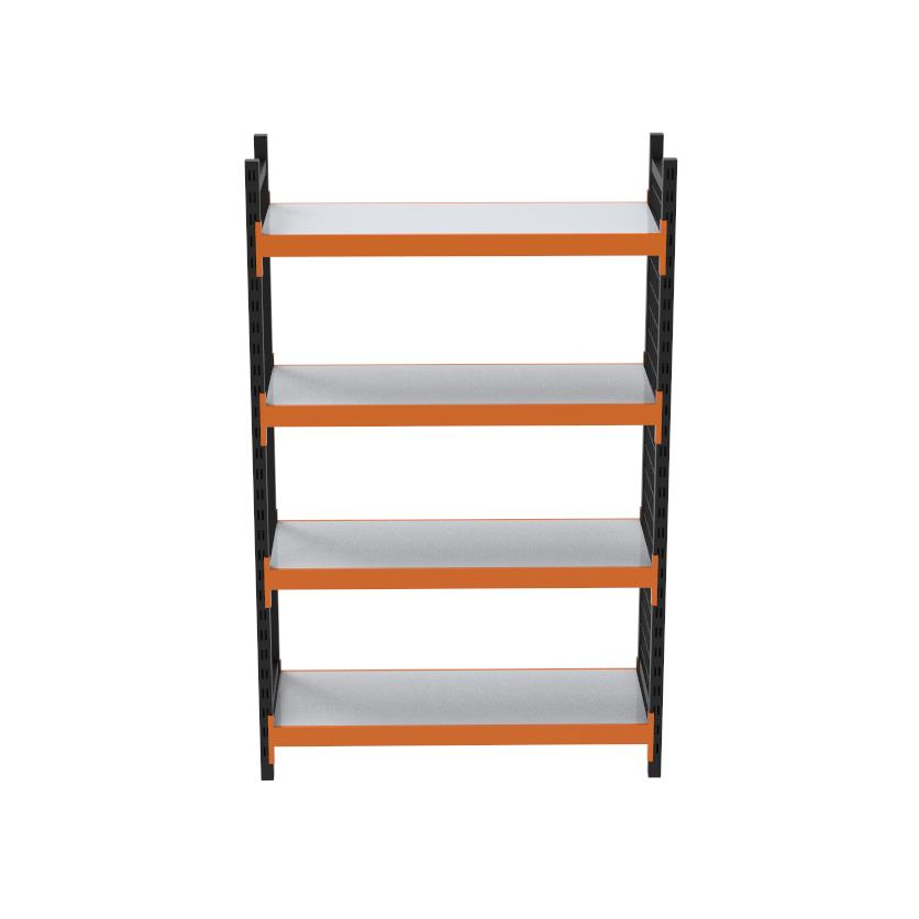 4 Katlı Dekoratif  Midi Rack - Ekonomik Depo,Arşiv, Kiler Rafı