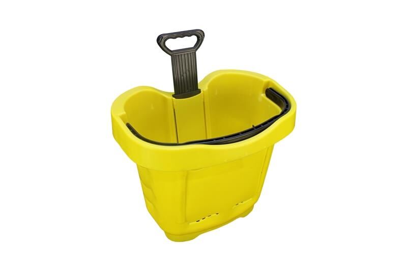 40 Lt Teleskopik Saplı Plastik Alışveriş Sepeti - Market El Sepeti