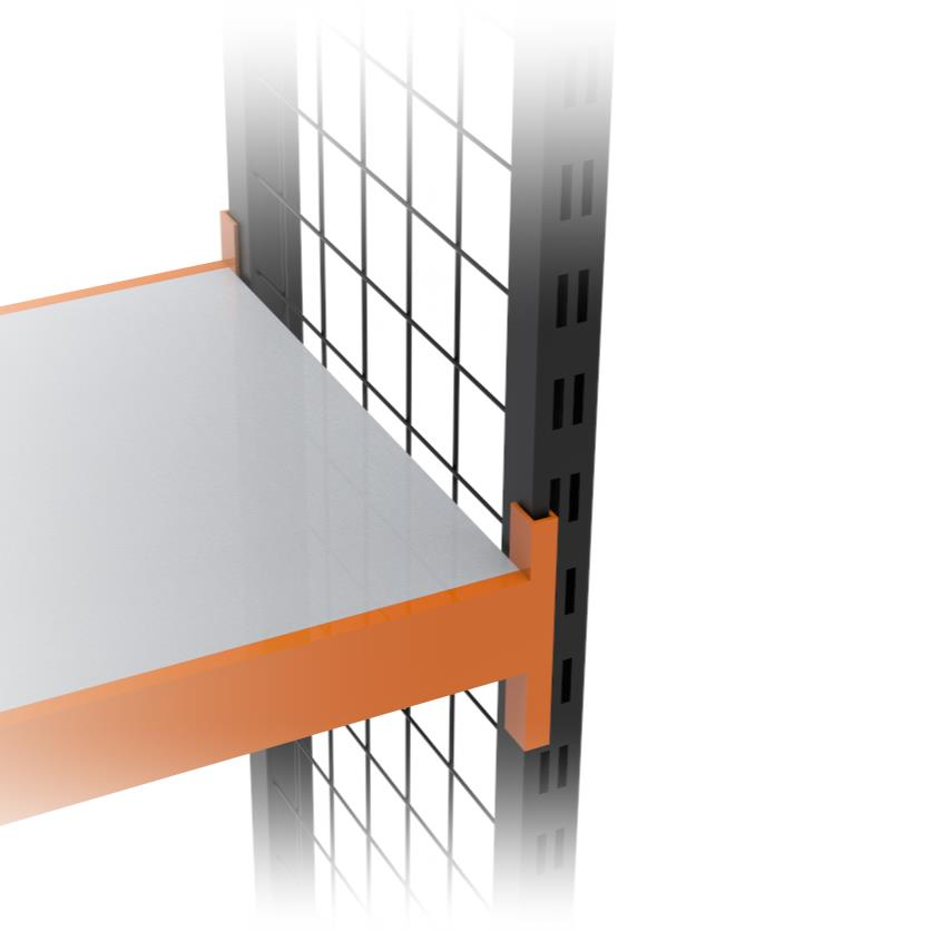 3 Katlı Duble Dekoratif Midi Rack - Ekonomik Depo,Arşiv, Kiler Rafı