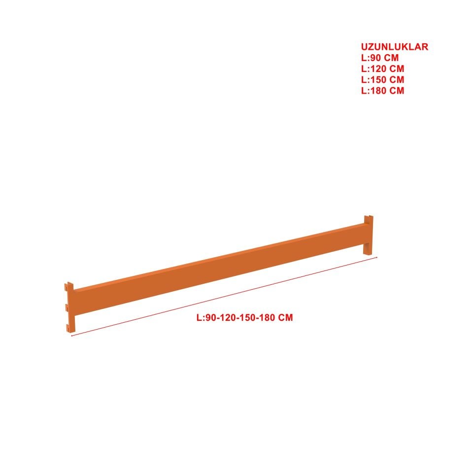 1 ADET TRAVERS - DEPO RAFI HAFİF RACK TRAVERS