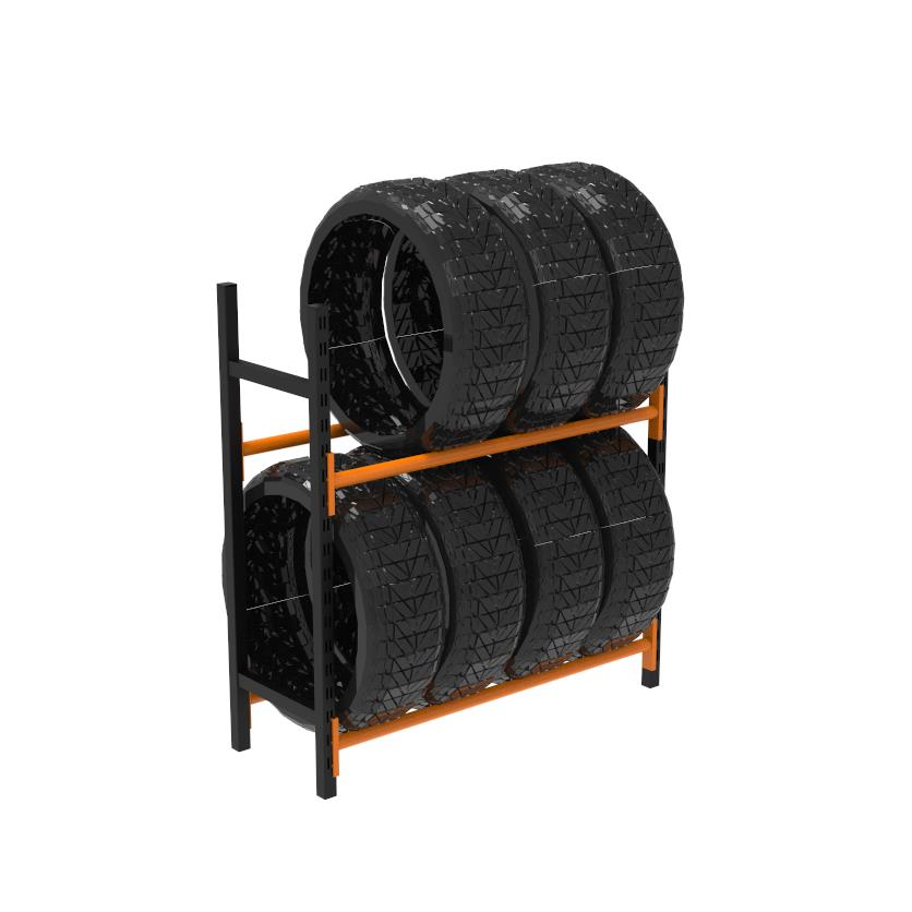 2 Katlı Midi Rack Lastik İstifleme Rafı