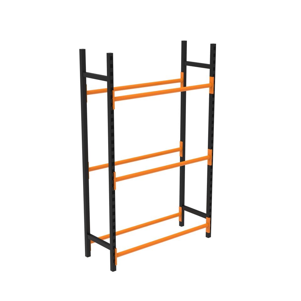 3 Katlı Lastik İstifleme Rafı, Mini Rack