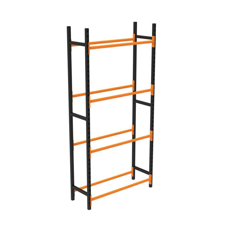 4 Katlı Midi Rack Lastik İstifleme Rafı
