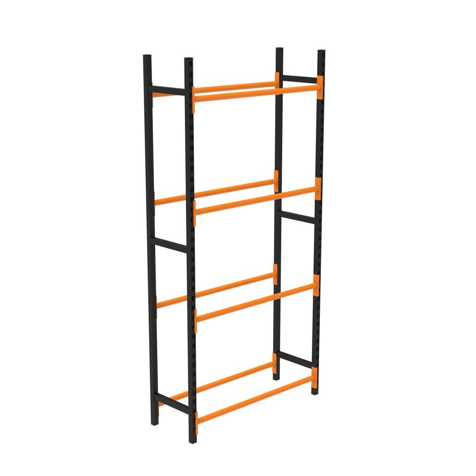 4 Katlı Midi Rack Lastik İstifleme Rafı