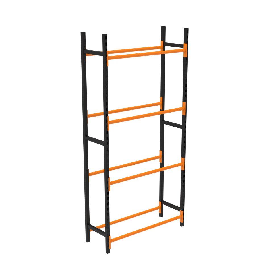 4 Katlı Midi Rack Lastik İstifleme Rafı