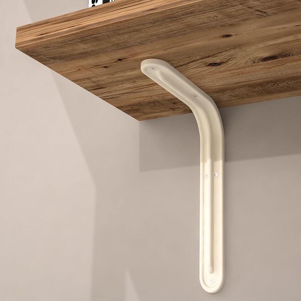 L Konsol Duvar Rafı - Duvara Monte Raf