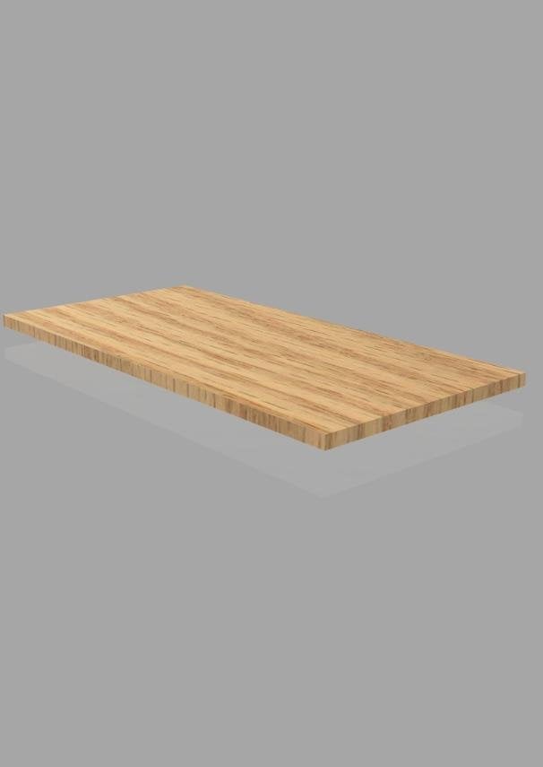 20x30 Cm Meşe Ahşap Raf - Suntalam Tekli Raf