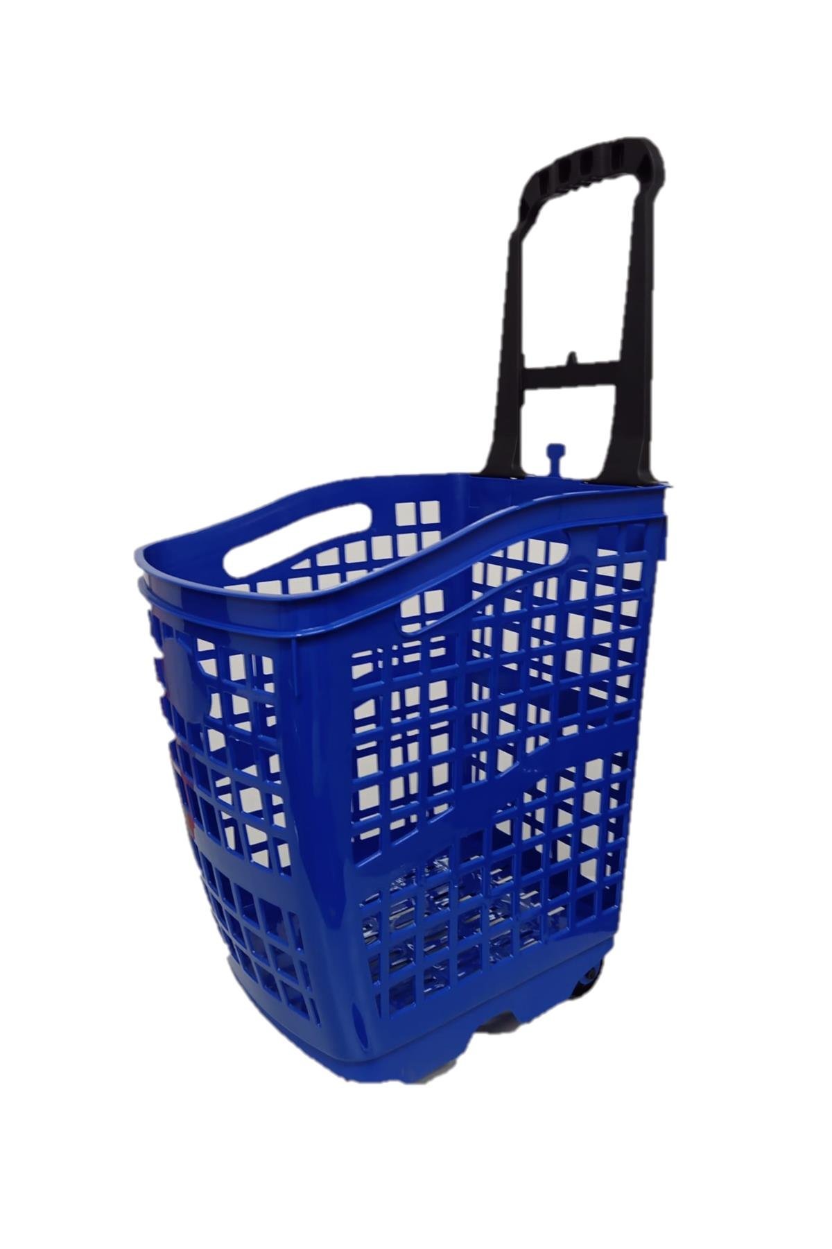 70 Lt Plastik Alışveriş Sepeti - Tekerlikli Market Sepeti