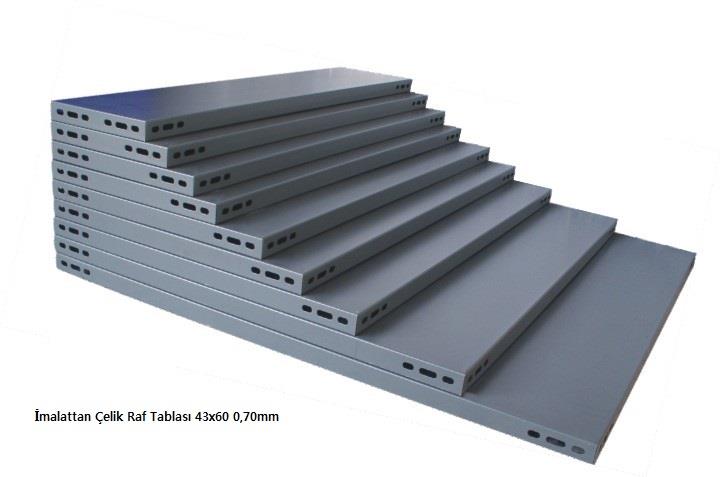 5 Adet Galvaniz Çelik Raf Tablası - Depo, Arşiv, Kiler, Dosya, Market Rafı