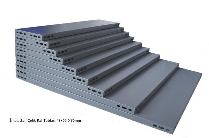 5 Adet Galvaniz Çelik Raf Tablası - Depo, Arşiv, Kiler, Dosya, Market Rafı