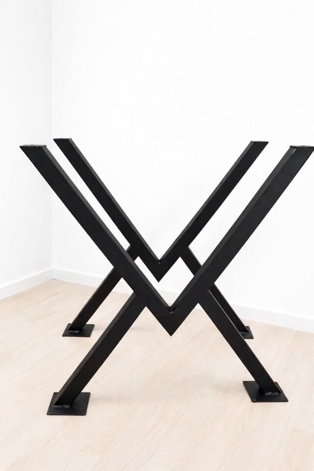 1 Takım V Masa Ayağı - 65x72 cm