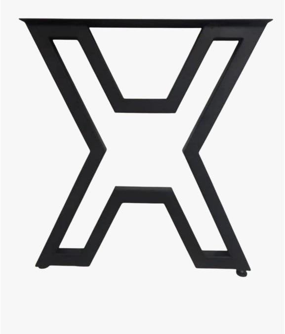 1 Takım Estetik X Masa Ayağı - 65x72 Cm