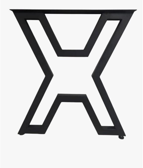 1 Takım Estetik X Masa Ayağı - 65x72 Cm
