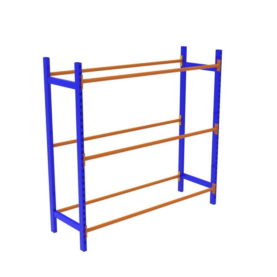 3 Katlı Hafif Rack Lastik Rafı - Lastik İstifleme Rafı