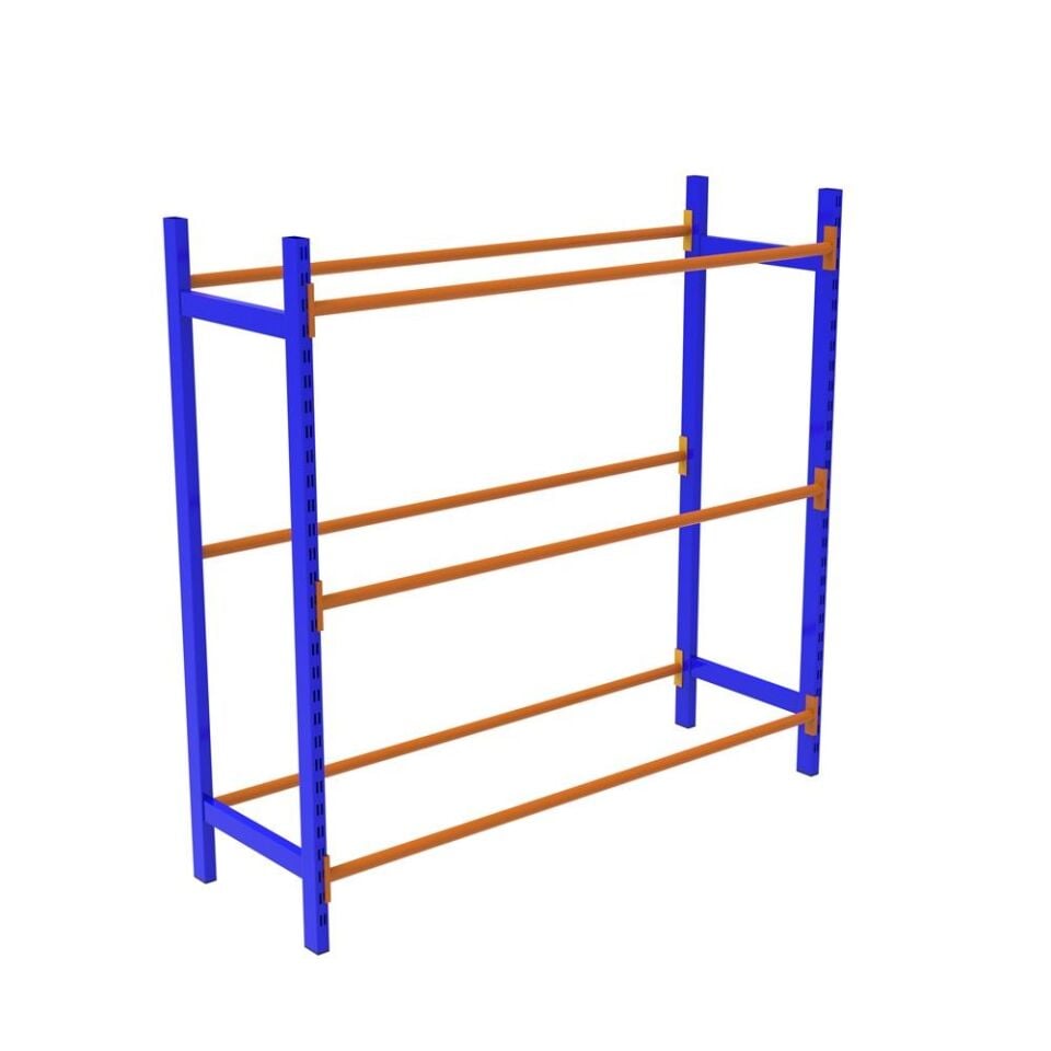 3 Katlı Lastik Rafı - Lastik İstifleme Rafı 30x150 cm