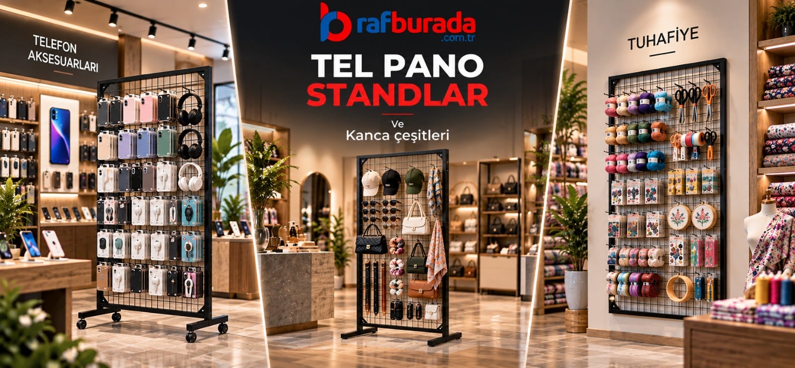 TEL PANO STANDLARI & KANCALAR 